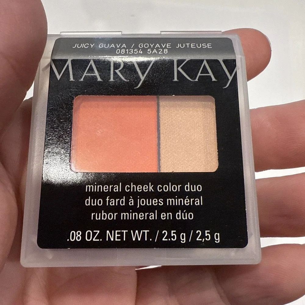 Mary Kay Mineral Cheek Color‎ Duo Juicy Guava 081354 NEW